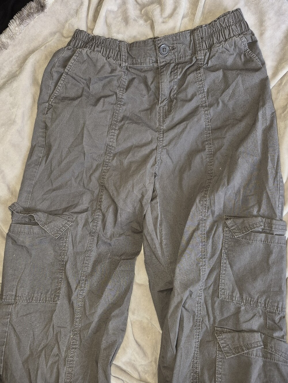 Celebrity Pink Macy's Gray Cargo Pants Women's Junior's Extra Small